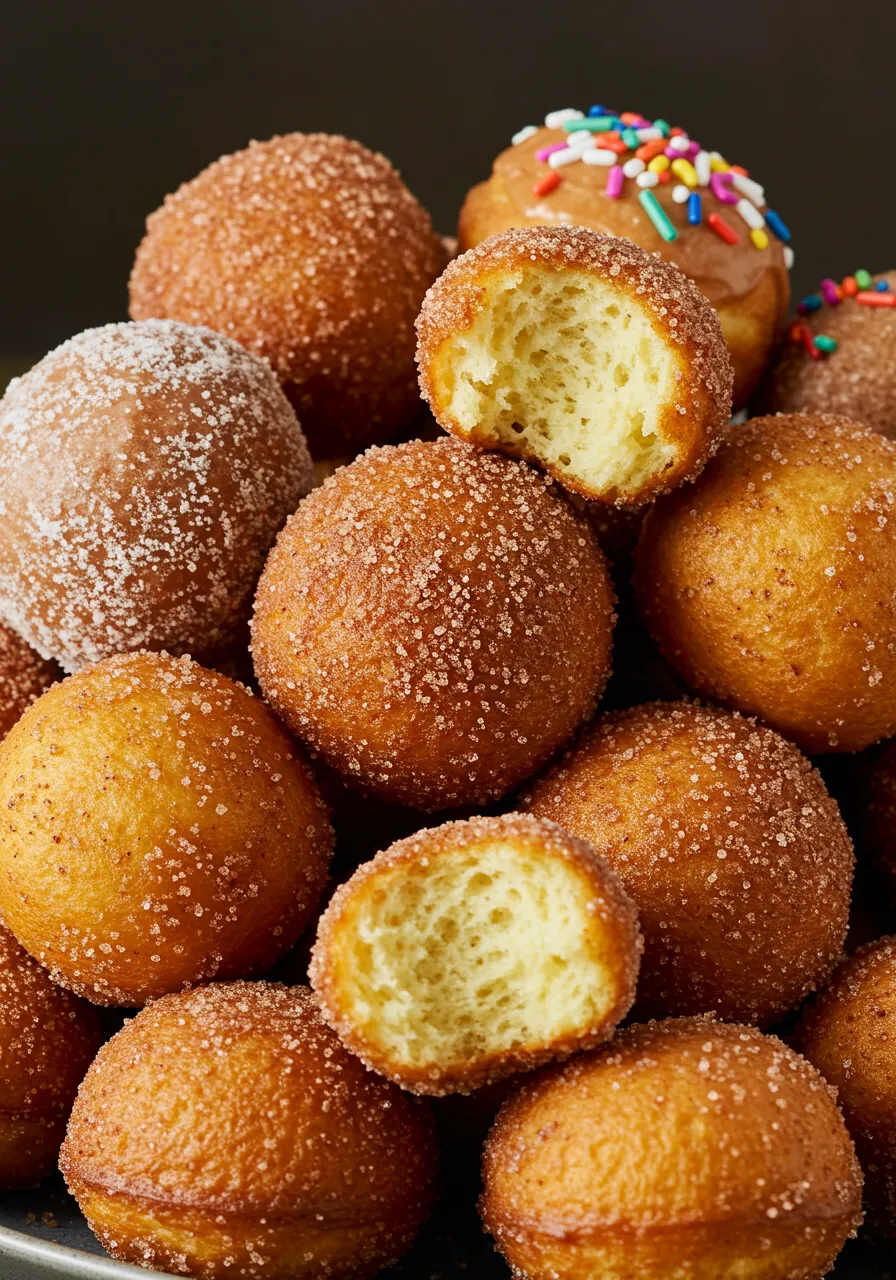 Baked Donut Holes